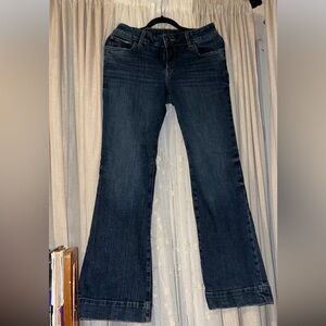 Wrangler Dark Blue Flare Jeans
